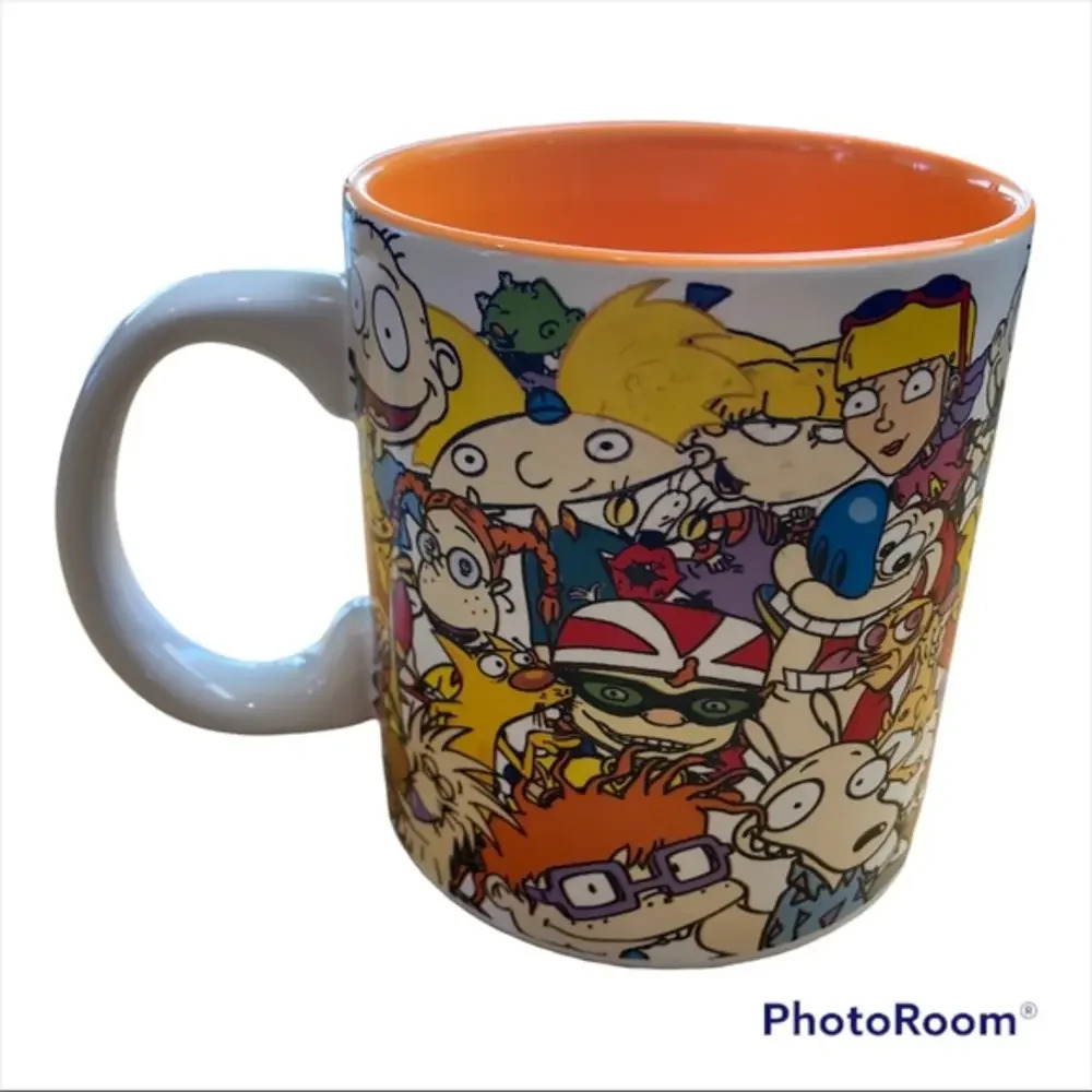 Nickelodeon 20oz Mug Microwave and Dishwasher‎ safe.
